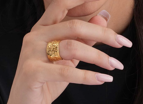 Crumpled Ring